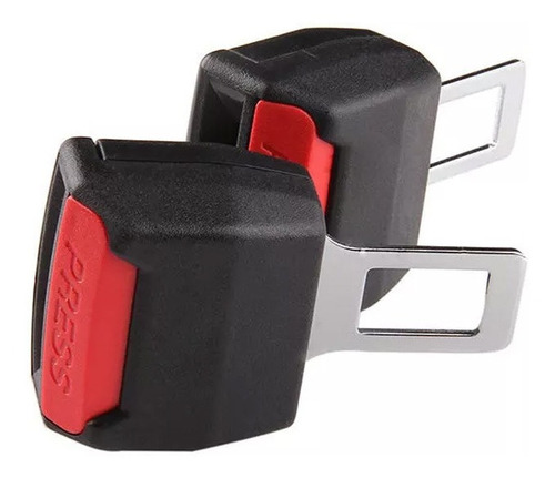 Imagen 2 de 6 de Broche Falso Doble Cinturon Seguridad Universal Auto.x2