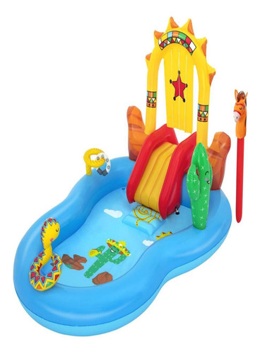 Parque Inflable Lejano Oeste 2.64x1.88x1.40m Bestway