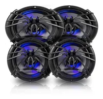 Comprar Kit Par De Bocinas 6x9 + Par De Bocinas 6.5 Led- Soundstream