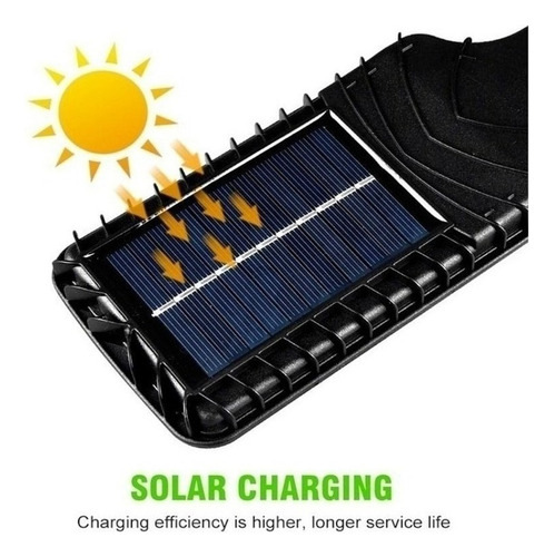 Luz Solar Reflectante 200 W Led Con 4 Sensores Automáticos Y