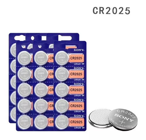Pila de litio tipo botón CR2025 - Steren Colombia