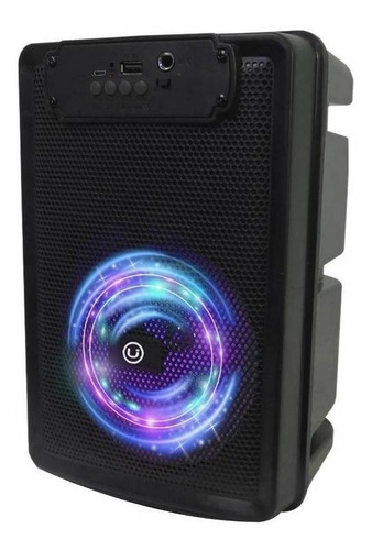 Imagen 2 de 2 de Parlante Unnic Soundflow Rap portátil con bluetooth negro 220V