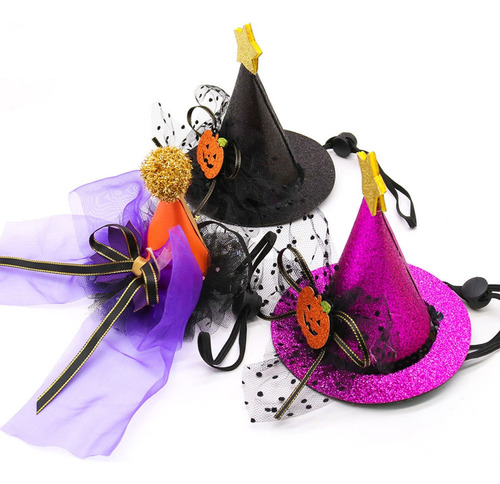 (3 #mold) Gorro De Halloween Para Gatos Y Perros, Accesorios