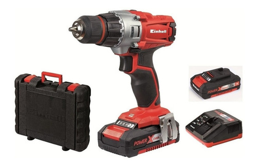 Taladro Inalambrico 18v 2bat Einhell Tecd 18/2 Li Kit 