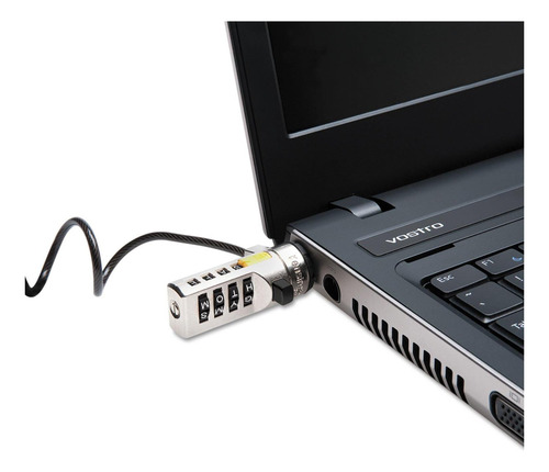 Candado De Cable Con Combinación Para Computadora Portátil K