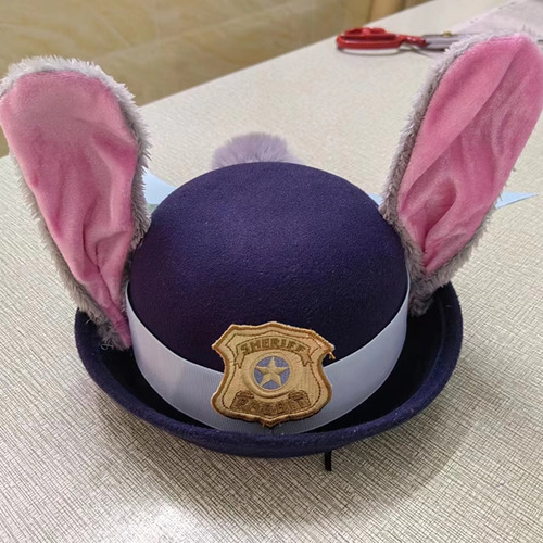 Gorro Judy Movie Zootopia For Niños Con Lúpulo, Cosplay, Ju