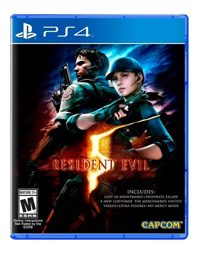Resident Evil 5 Ps4 Fisico Sellado Nuevo Original San Justo