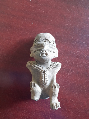 Figura Prehispánica Muy Antigua De Piedra 