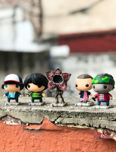 Muñecos Stranger Things - Impresión 3d - 8cm. Eleven Y Otros
