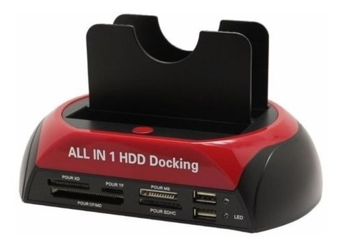 Gran 2.0 Dual Sata Ide Hdd Docking Estación Clon Disco Duro 