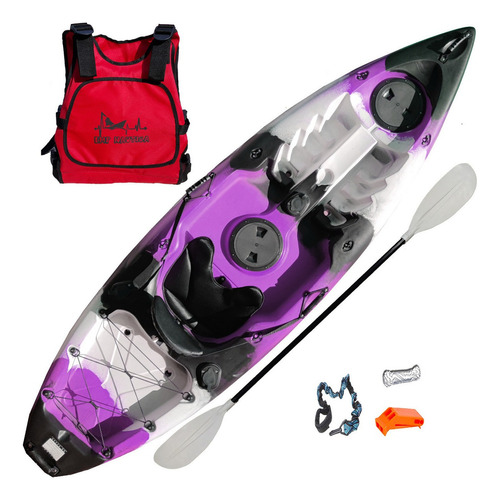 Kayak Malik Kayaklife El Mejor Para Pesca Color Violeta Tricolor