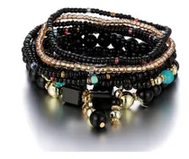 Comprar Pulseras Bohemia Set De 8 Diseños En Caja De Regalo