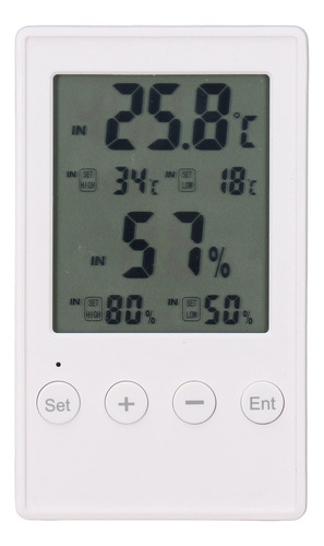 Termómetro, Medidor De Humedad Y Monitor De Temperatura