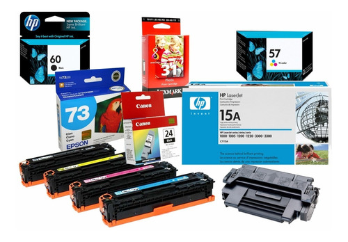 Compro Cartucho Toner Laser Nuevos Hp Lexmark Xerox Original