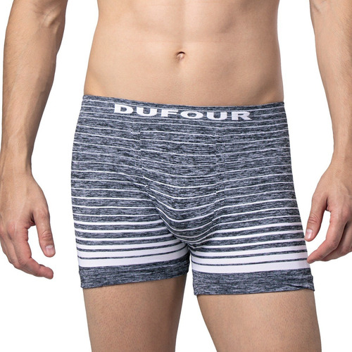 Pack X4 Boxer Hombre Calzoncillo Sin Costura Dufour (11943)