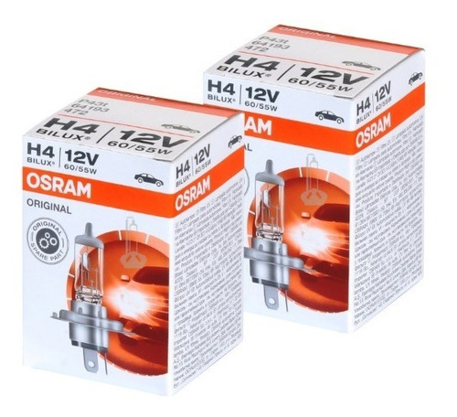 2x Ampolleta Osram H4 12v 60/55w 