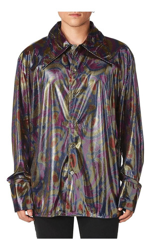 Camiseta Rubies Hombre 70s, Disfraz Disco Dynamite Retro