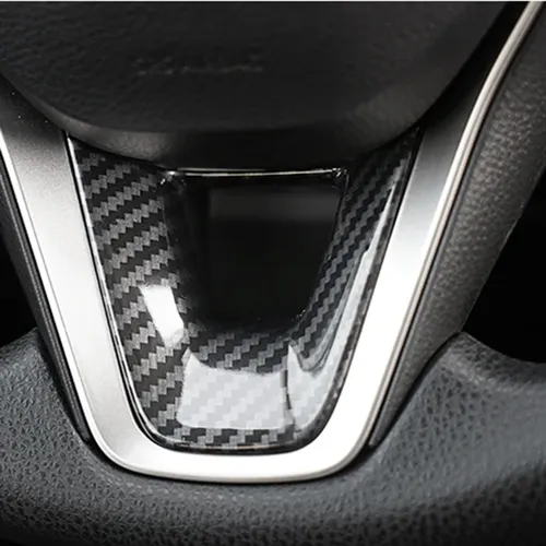 Adhesivo Abs Para El Marco Del Volante Del Coche, Con Forma