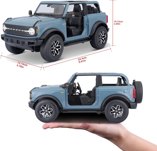 Maycheong 1/18 Ford Bronce - Azul