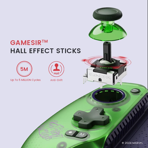 Gamesir G8 Plus Verde Mando Bluetooth Android iPhone Switch
