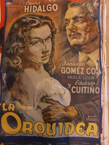 1 Afiche De Cine Original - La Orquidea 412