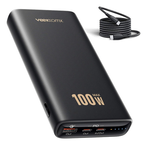Power Bank Para Computadora Portatil 100w, 20000mah, Pd 3.0