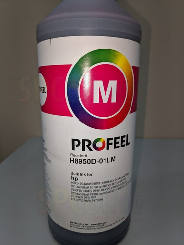 Tinta Corante Inktec Hp Pro8100 8600 8610 8620 - Litro