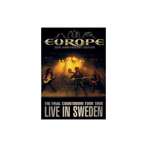 Europe The Final Countdown Tour 1986 Importado Dvd Nuevo