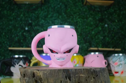 Copo Plástico Anime Dragon Ball Z Majin Boo Original 450ml