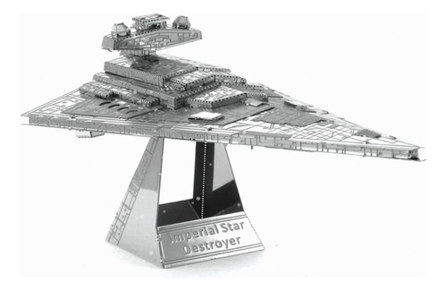 Rompecabezas 3d Metal Nave Star Wars Imperial Star Destroyer