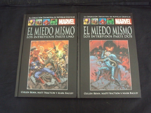 Pack El Miedo Mismo - Los Intrepidos - 2 Tomos (salvat)