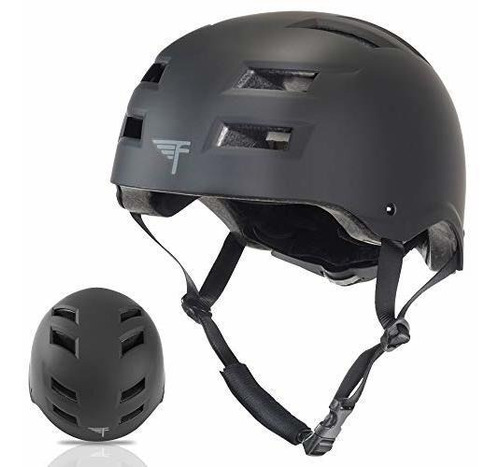 Flybar Skateboard Helmet- Dual Certified Cpsc Multi-sport Im