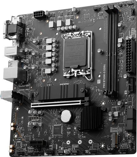 Tarjeta Madre Msi Micro-atx Pro B760m-g Ddr4 1700 64gb Ddr4