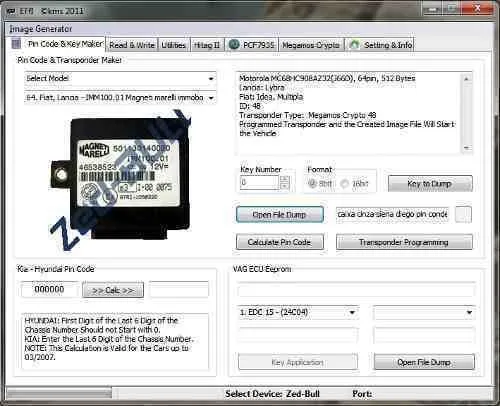 comprar  Programa Atualizado Para Zed-bull - (107 Módulos)