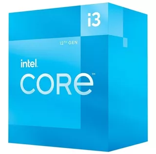 Procesador Intel Core I3-12100f, 3.30/4.30ghz, 12mb Lga1700