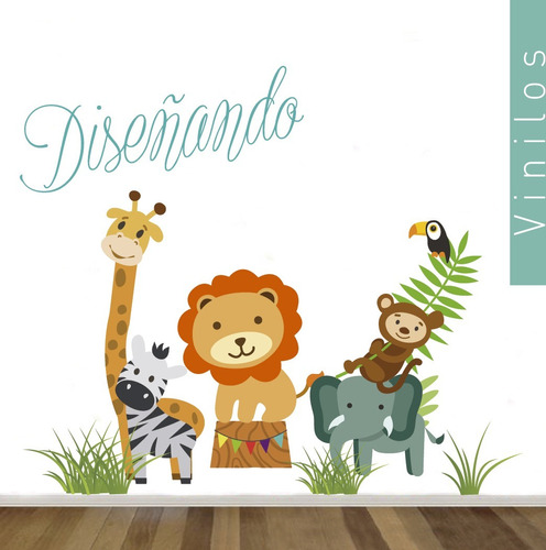 Vinilos Decorativos Infantiles Selva Personalizados