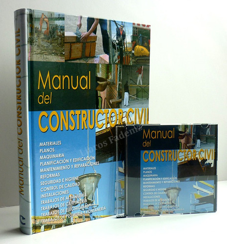 Libro Manual Del Constructor Civil Albañilería + Dvd