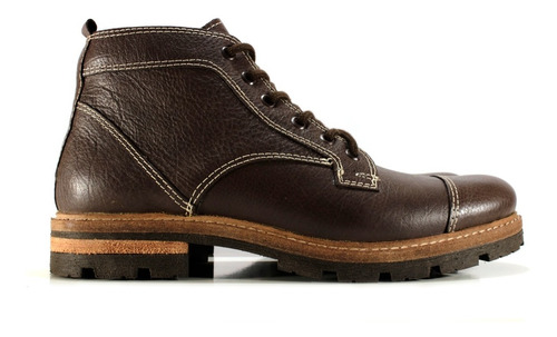 Bota Hombre Cuero Vacuno Diseño Ivar By Ghilardi