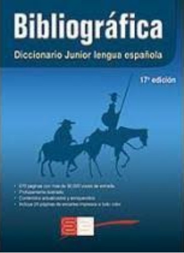 Libro Diccionario Junior Lengua Espanola - Edicion 17 /608