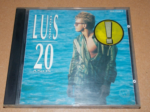 Cd Original 20 Años - Luis Miguel - 1990