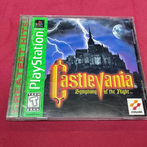 Castlevania Symphony Of The Night Play Station Ps1. A