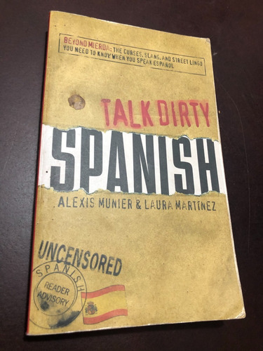 Libro Talk Dirty Spanish - Munier & Martínez - Oferta