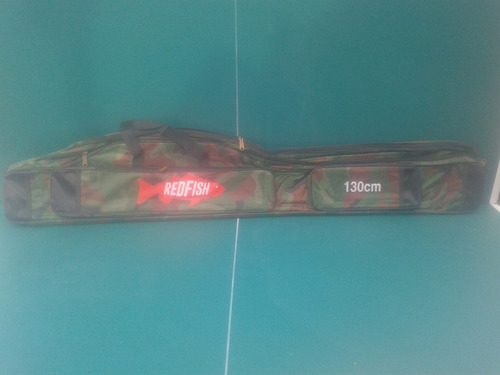 Fundas Para Cañas Con Reel Camuflado 130cm Redfish, Novedad!