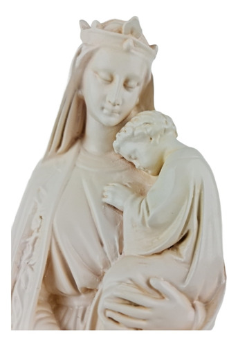 Imagem 5 de 7 de Imagem Escultura Nossa Senhora Da Sabedoria 40cm