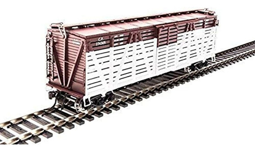 Vagón De Tren De Juguete, Color Blanco-marrón, Marca Pyle
