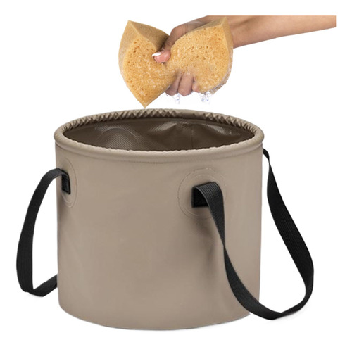 Cubo Plegable, Plegables Para Agua - Bucket De Campamento
