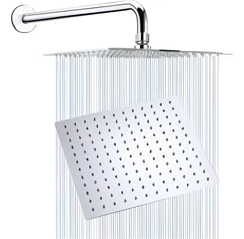 comprar Ducha Ultra Delgada Tipo Espejo Con Su Tubo Y Roseta  comprar Ducha Ultra Delgada Tipo Espejo Con Su Tubo Y Roseta