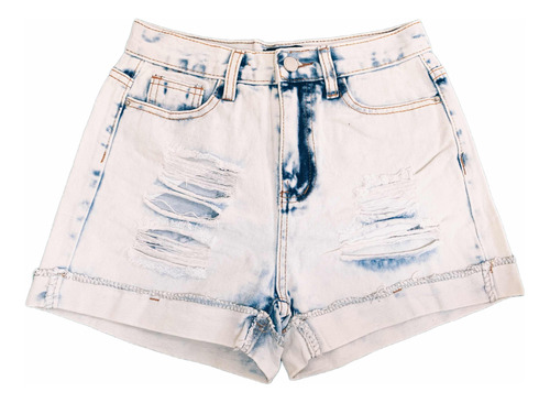 Short Jeans Mujer Destroyer 