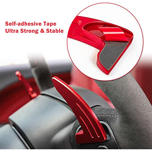 Steering Wheel Shift Paddle Extended Shifter Trim Cover...