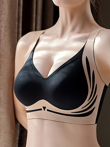 Sqy 4pk Brasier Sujetador Deportivo Push Up Para Mujer